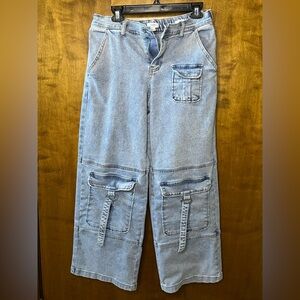 Forever 21 Light Wash Denim Pants